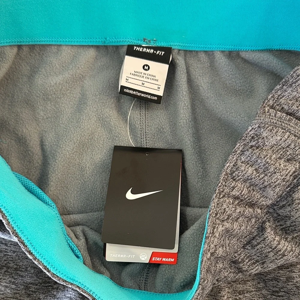 Nike Medium NWT Therma-Fit Gray Swearpant Track Pant - Picture 2 of 10